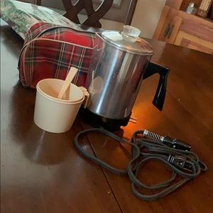 Vintage electric percolator